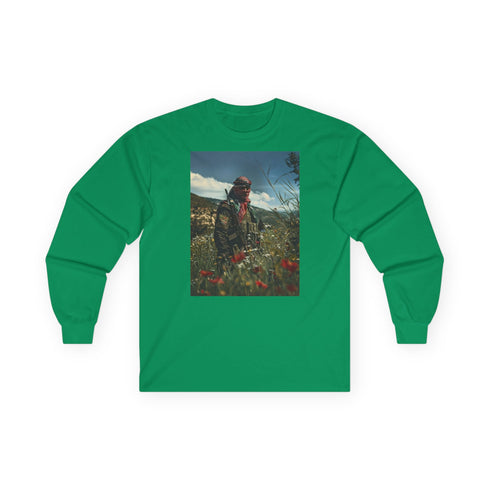 Palestine Resistance Long Sleeve Tee - Mujahid Soldier Solidarity Shirt