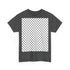 Keffiyeh Pattern Heavy Cotton Tee - Modern Mesh Design Streetwear T-Shirt