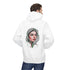 Palestine Woman Art Hoodie Unisex - Keffiyeh Scarf Dual-Sided Graphic Pullover
