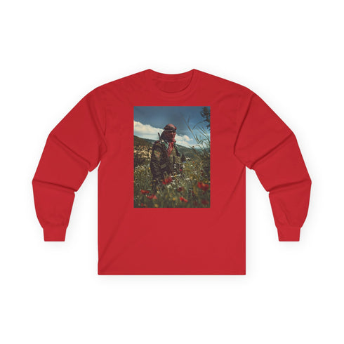 Palestine Resistance Long Sleeve Tee - Mujahid Soldier Solidarity Shirt