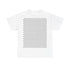 Keffiyeh Pattern Heavy Cotton Tee - Modern Mesh Design Streetwear T-Shirt