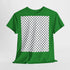 Keffiyeh Pattern Heavy Cotton Tee - Modern Mesh Design Streetwear T-Shirt