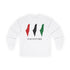 Palestine Flag Long Sleeve Jumper - Unisex Graphic Solidarity Shirt