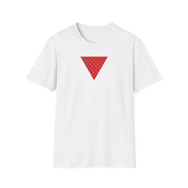 Palestine Resistance T-Shirt - Triangle Symbol Solidarity Tee for Everyday Activism