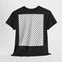 Keffiyeh Pattern Heavy Cotton Tee - Modern Mesh Design Streetwear T-Shirt