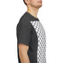Keffiyeh Pattern Heavy Cotton Tee - Modern Mesh Design Streetwear T-Shirt