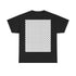 Keffiyeh Pattern Heavy Cotton Tee - Modern Mesh Design Streetwear T-Shirt