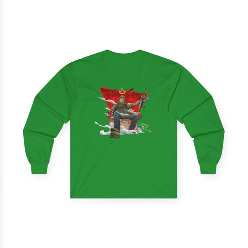 Copy of Copy of Palestine Flag Long Sleeve Jumper - Unisex Graphic Solidarity Shirt