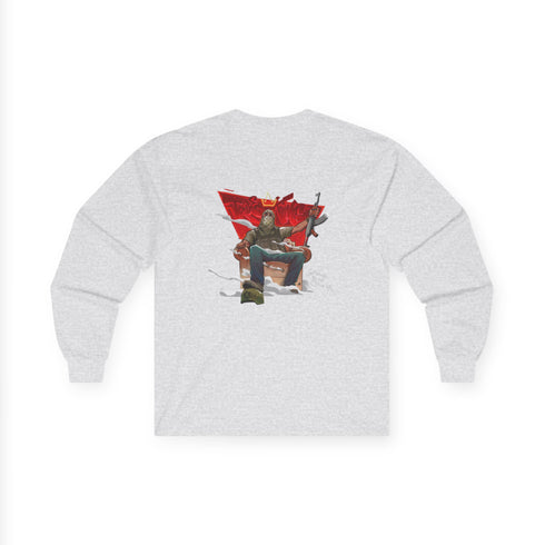 Copy of Copy of Palestine Flag Long Sleeve Jumper - Unisex Graphic Solidarity Shirt