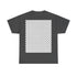 Keffiyeh Pattern Heavy Cotton Tee - Modern Mesh Design Streetwear T-Shirt