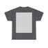 Keffiyeh Pattern Heavy Cotton Tee - Modern Mesh Design Streetwear T-Shirt