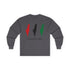 Palestine Flag Long Sleeve Jumper - Unisex Graphic Solidarity Shirt