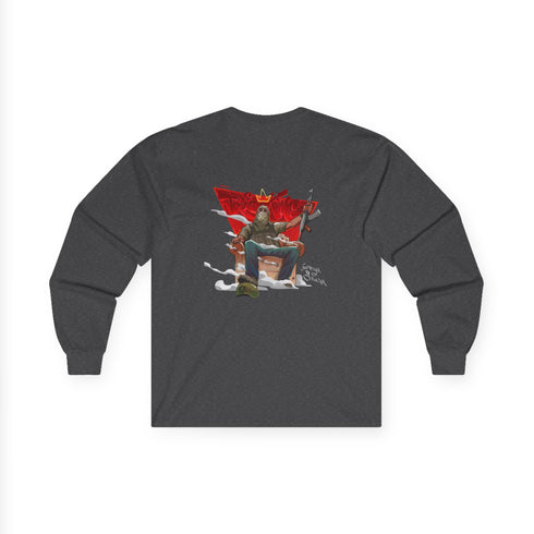 Copy of Copy of Palestine Flag Long Sleeve Jumper - Unisex Graphic Solidarity Shirt