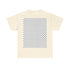 Keffiyeh Pattern Heavy Cotton Tee - Modern Mesh Design Streetwear T-Shirt