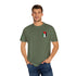 Palestinian Pride T-Shirt - Garment-Dyed Palestine Flag Tee