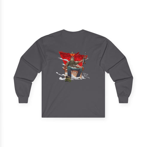 Copy of Copy of Palestine Flag Long Sleeve Jumper - Unisex Graphic Solidarity Shirt