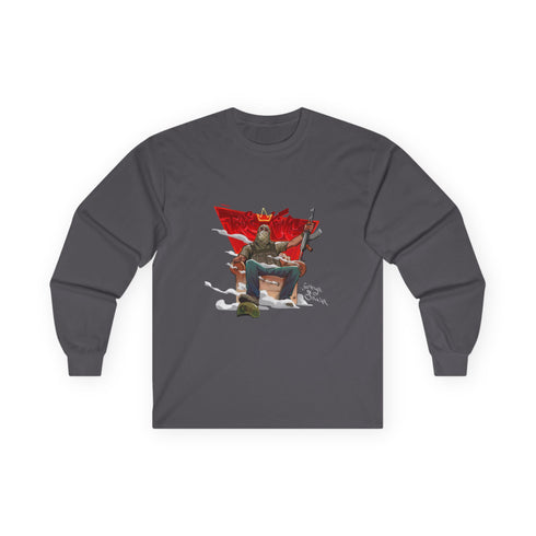 Copy of Copy of Palestine Flag Long Sleeve Jumper - Unisex Graphic Solidarity Shirt