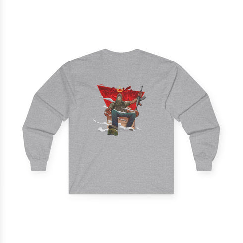 Copy of Copy of Palestine Flag Long Sleeve Jumper - Unisex Graphic Solidarity Shirt