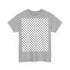 Keffiyeh Pattern Heavy Cotton Tee - Modern Mesh Design Streetwear T-Shirt