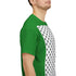 Keffiyeh Pattern Heavy Cotton Tee - Modern Mesh Design Streetwear T-Shirt