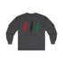 Palestine Flag Long Sleeve Jumper - Unisex Graphic Solidarity Shirt