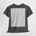 Keffiyeh Pattern Heavy Cotton Tee - Modern Mesh Design Streetwear T-Shirt