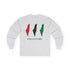 Palestine Flag Long Sleeve Jumper - Unisex Graphic Solidarity Shirt