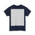 Keffiyeh Pattern Heavy Cotton Tee - Modern Mesh Design Streetwear T-Shirt