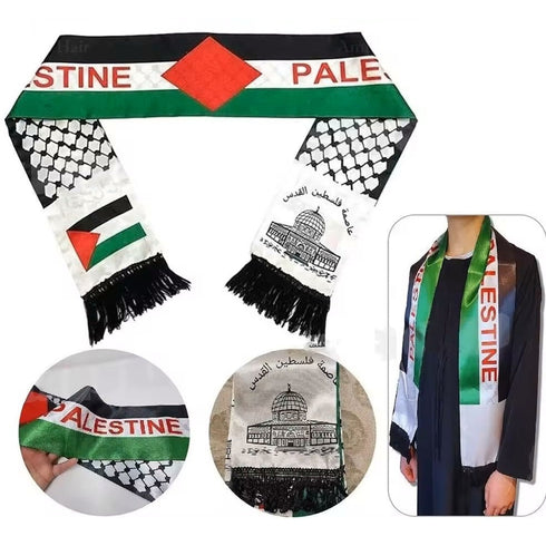 Palestine car hood cover and accessory set with vibrant colors and durable weather-resistant material for patriotic vehicle decoration