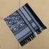 Palestinian keffiyeh scarf, also called kaffiyeh, showcasing classic authentic palestine patterns, symbolizing palestinian cultural heritage and resistance arab headscarf for men and women