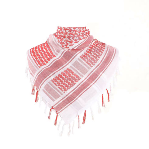 Palestinian keffiyeh scarf, also called kaffiyeh, showcasing classic authentic palestine patterns, symbolizing palestinian cultural heritage and resistance arab headscarf for men and women