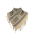 Palestinian keffiyeh scarf, also called kaffiyeh, showcasing classic authentic palestine patterns, symbolizing palestinian cultural heritage and resistance arab headscarf for men and women